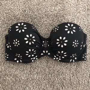 Victoria’s Secret Strapless Push up Swimsuit Top